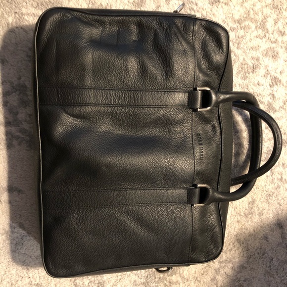 Cole Haan Other - Cole haan Mens attaché leather black bag